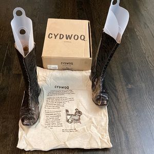 CYDWOQ handmade leather boots. Size 39.5